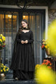 Midnight Elegance Black Anarkali Suit Set
