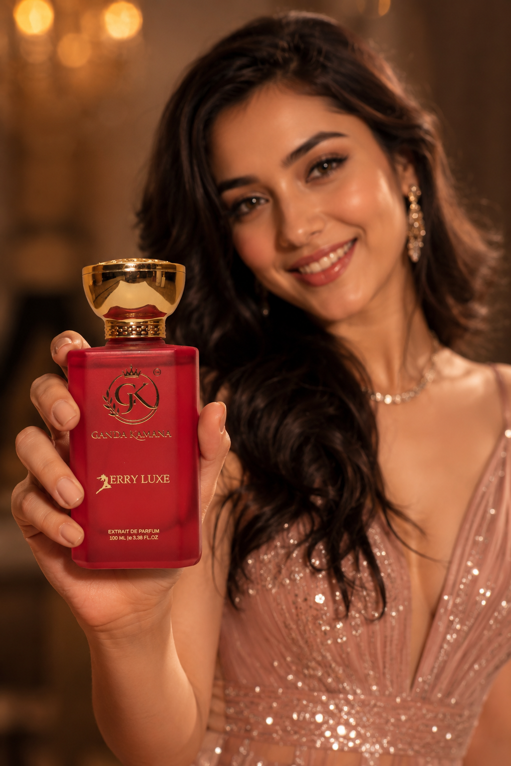 Jerry Luxe Extrait De Parfum 100ML – Floral Fruity Perfume For Women | GANDA KAMANA