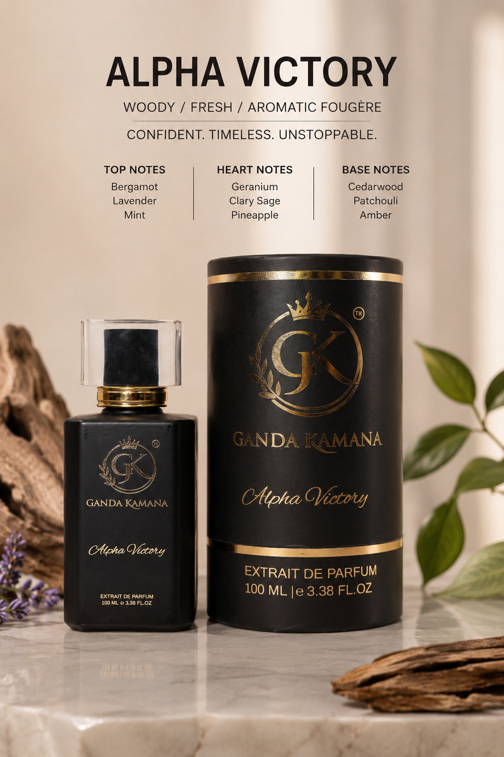Alpha Victory Extrait De Parfum
