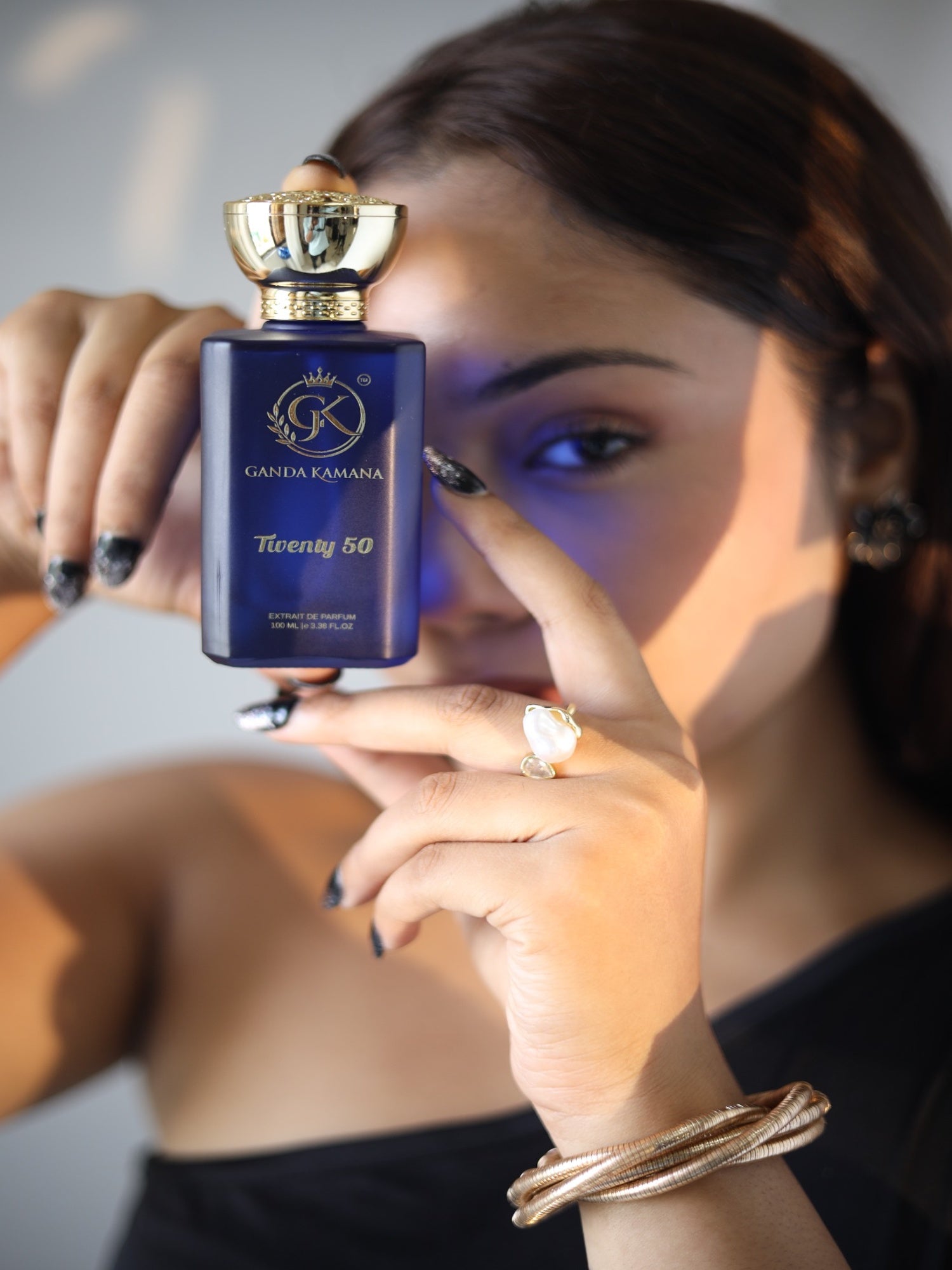 Ganda Kamana Twenty 50 Extrait De Parfum | Grapefruit, Bergamot, Cardamom Woody Fragrance 100ml